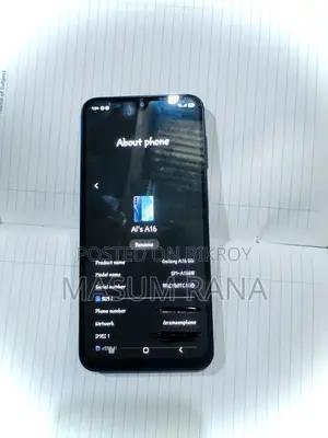 স্যামসাং গ্যালাক্সি এ১৬ ৫জি ১২৮ জিবি ব্ল্যাক