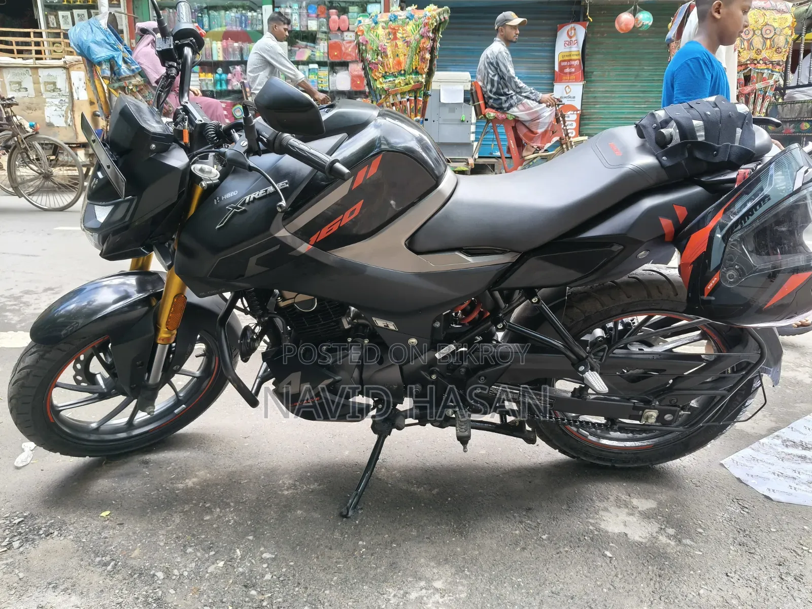 হিরো এক্সট্রিম ১৬০আর ২০২৬ কালো