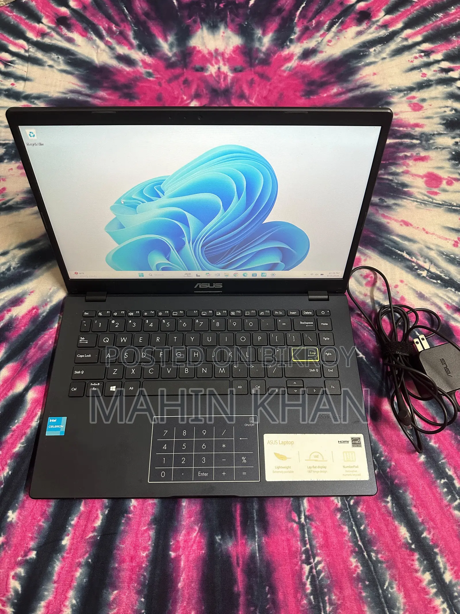 Laptop Asus Vivobook E410M 4GB Intel Celeron SSD 128GB
