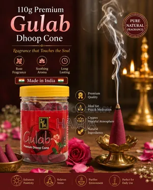 Gulab Soothing Fragrance Cone