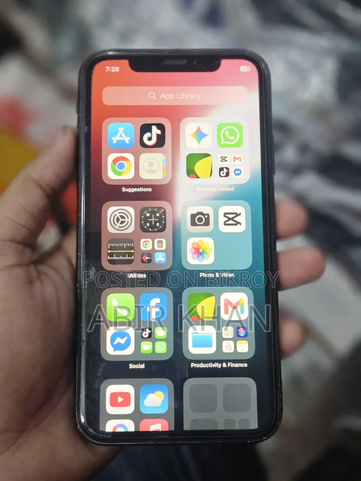 অ্যাপল আইফোন এক্সআর ১২৮ জিবি ব্ল্যাক