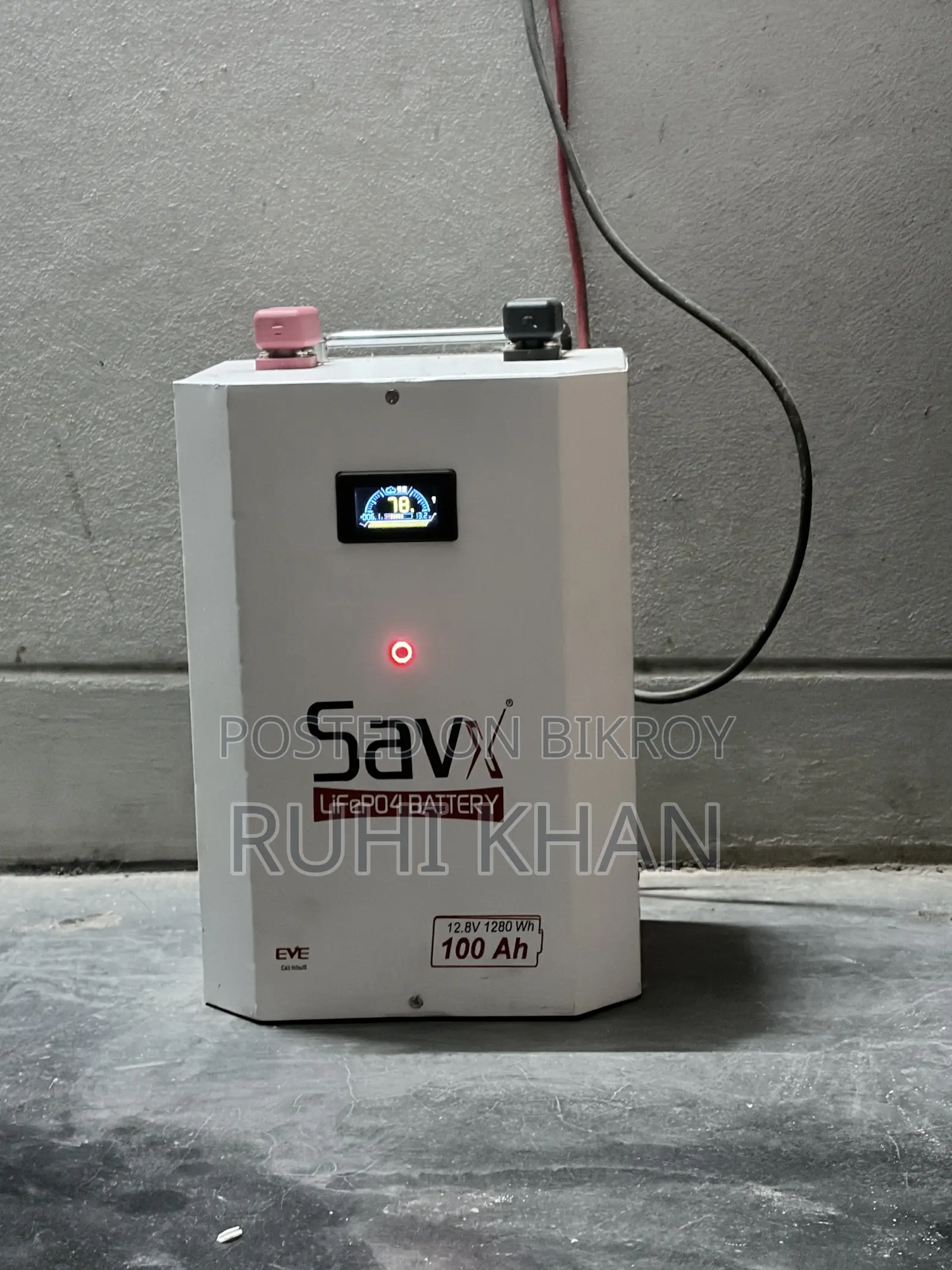 SavX 100Ah LiFePo4 Battery
