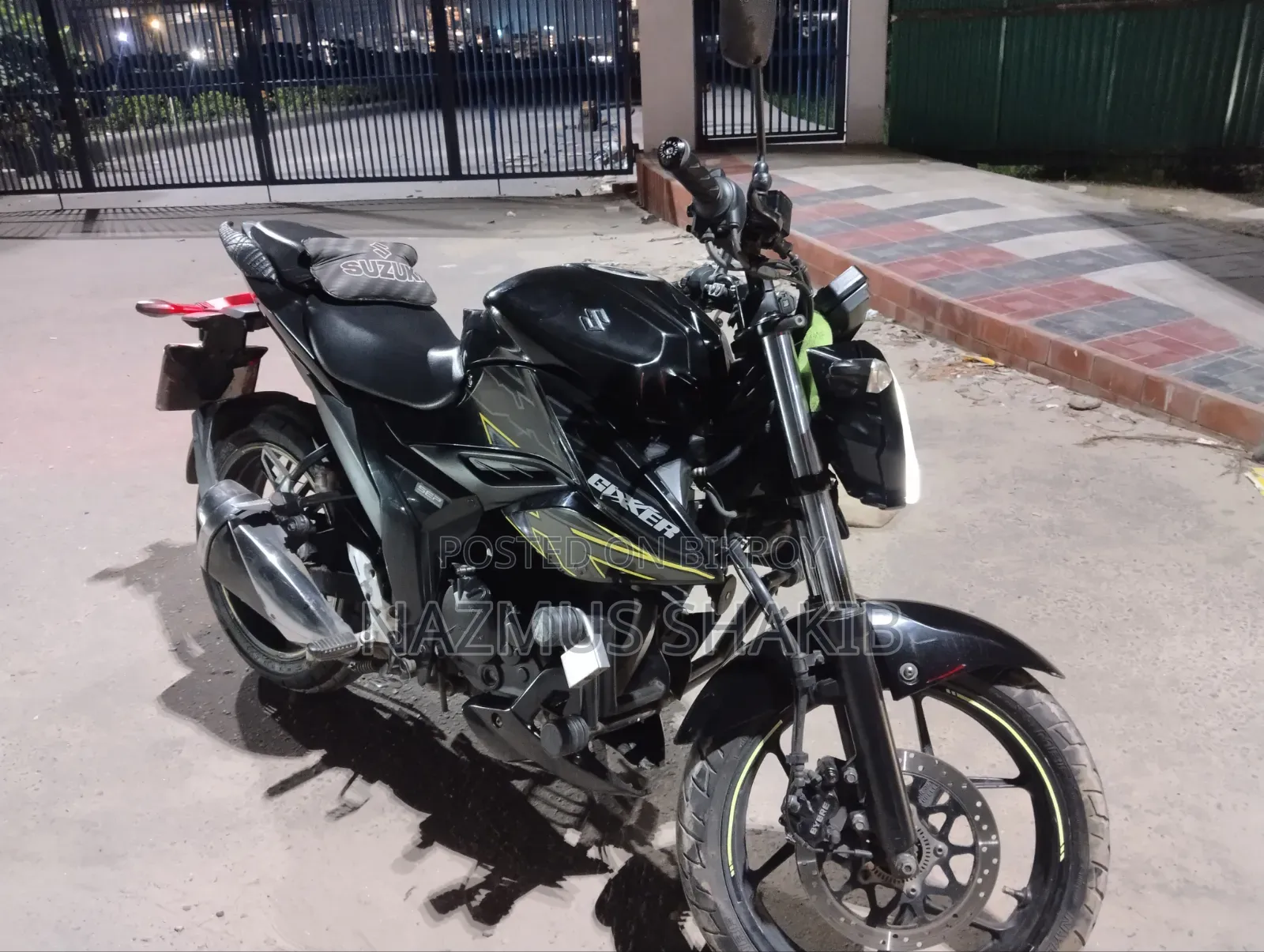 Suzuki Gixxer 2023 Black