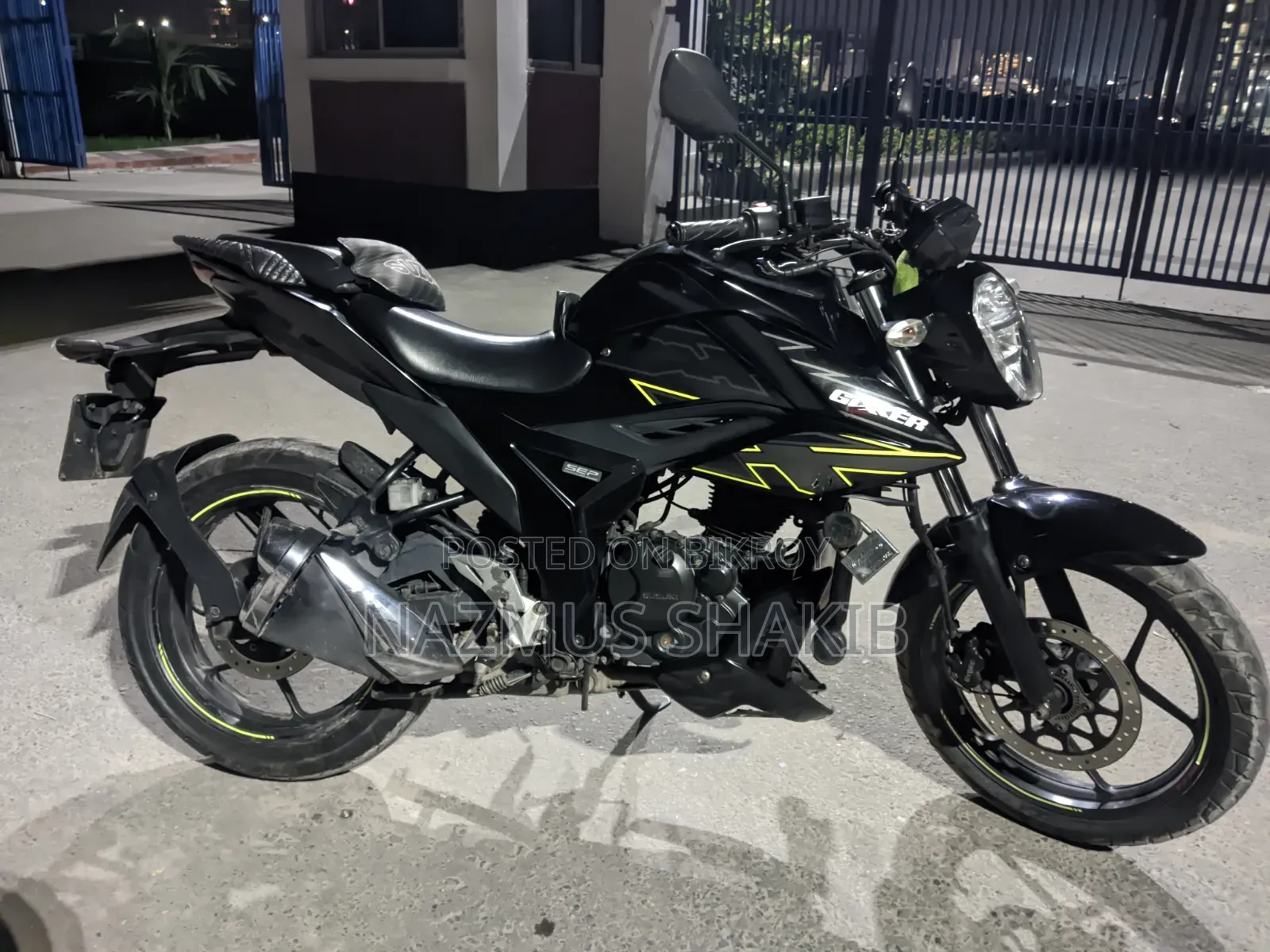 Suzuki Gixxer 2023 Black