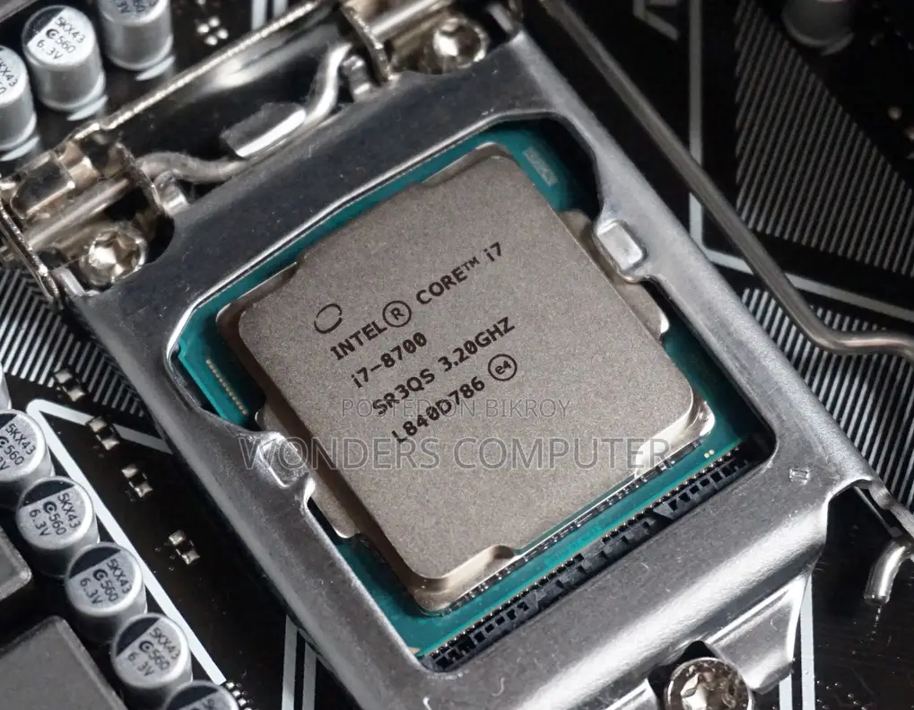 Core I7 8th Gen -8700 Coffee Lake 6-Core 3.2 GHz (4.6 GHz Turbo)