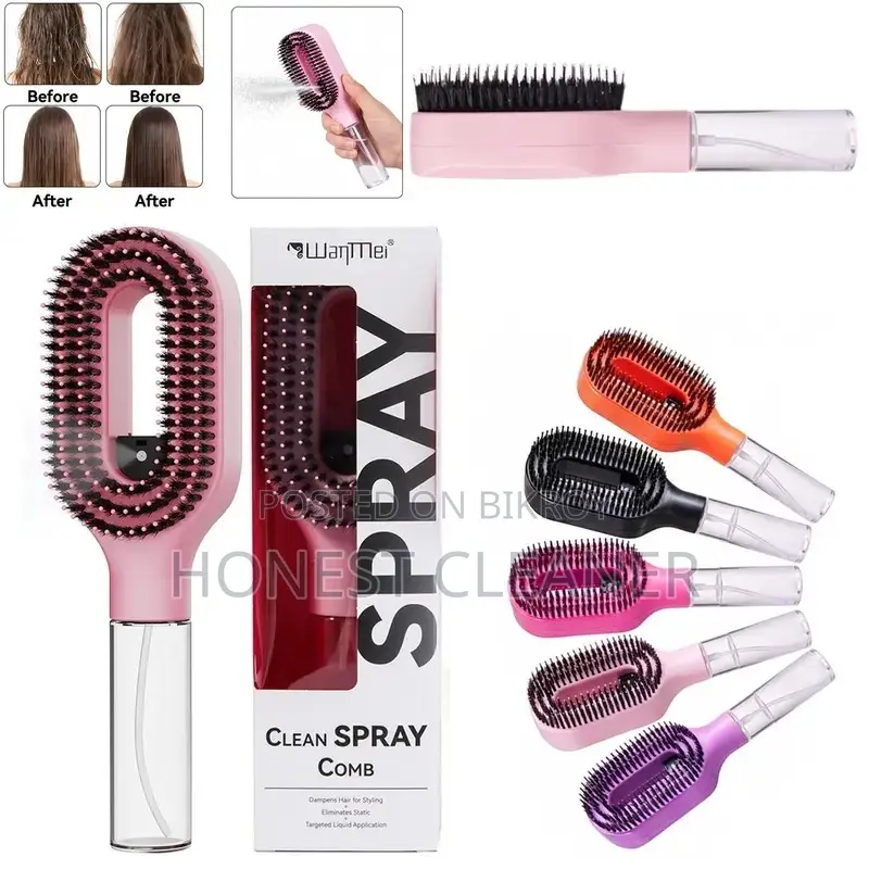 2-in-1 Hairbrush Mist Sprayer | 2026 Viral Hairbrush