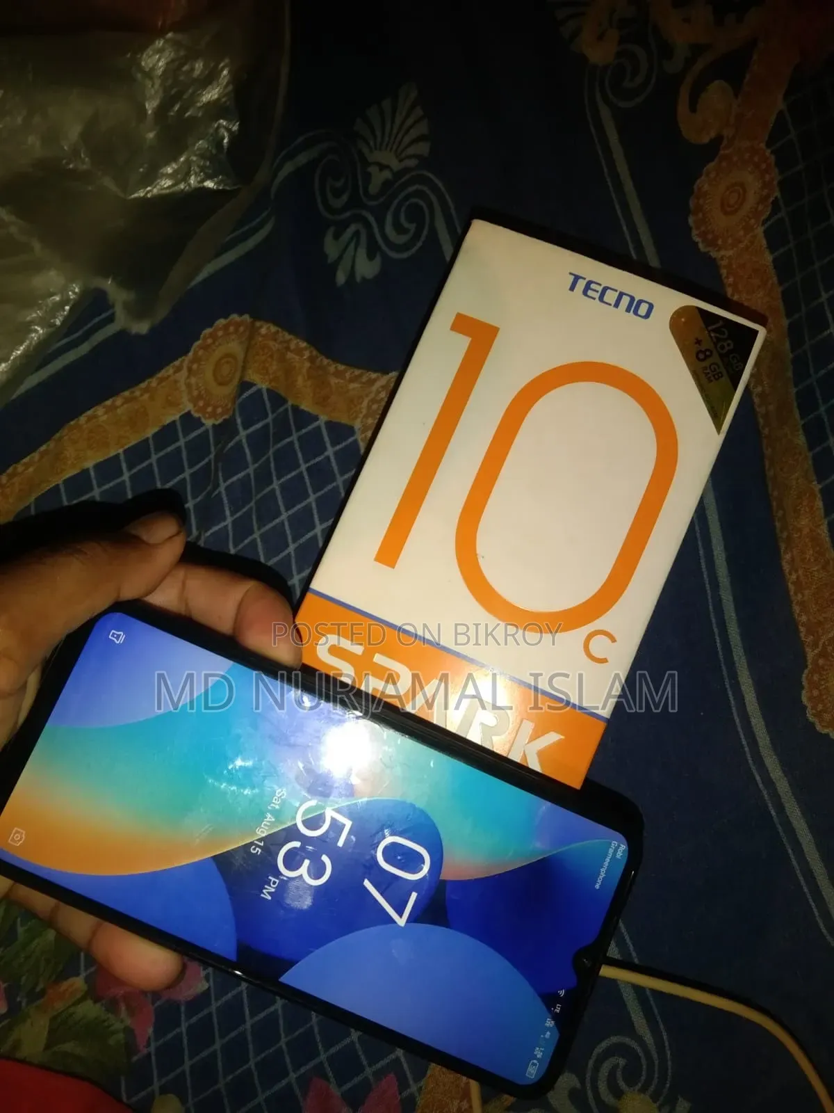 Tecno Spark 10C 128 GB Black