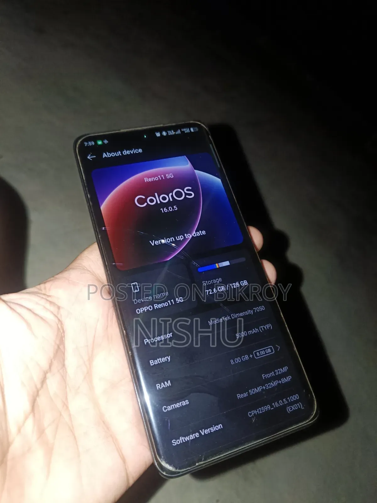 Oppo Reno 128 GB Black