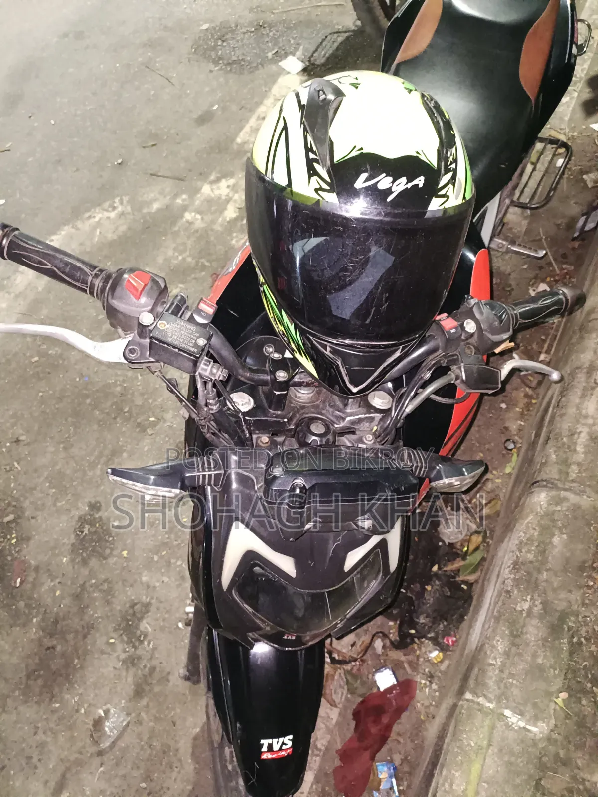 TVS Apache RTR 160 4V 2020 Black