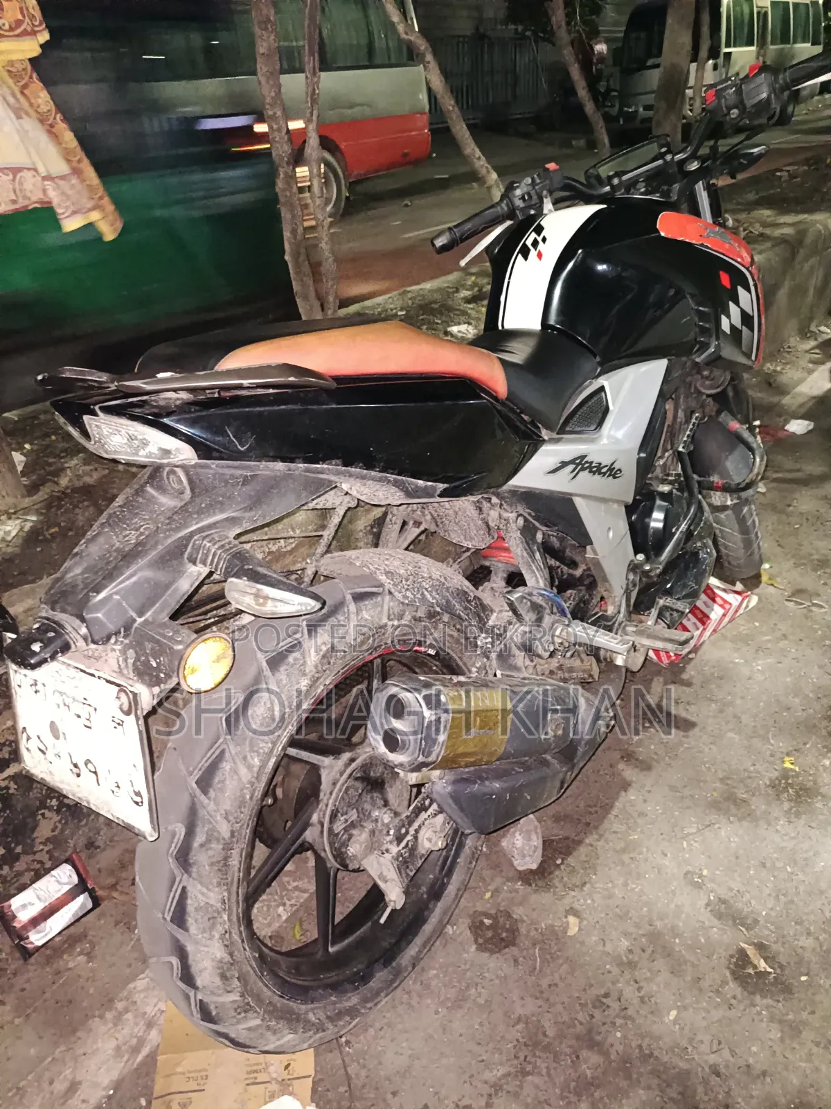 TVS Apache RTR 160 4V 2020 Black