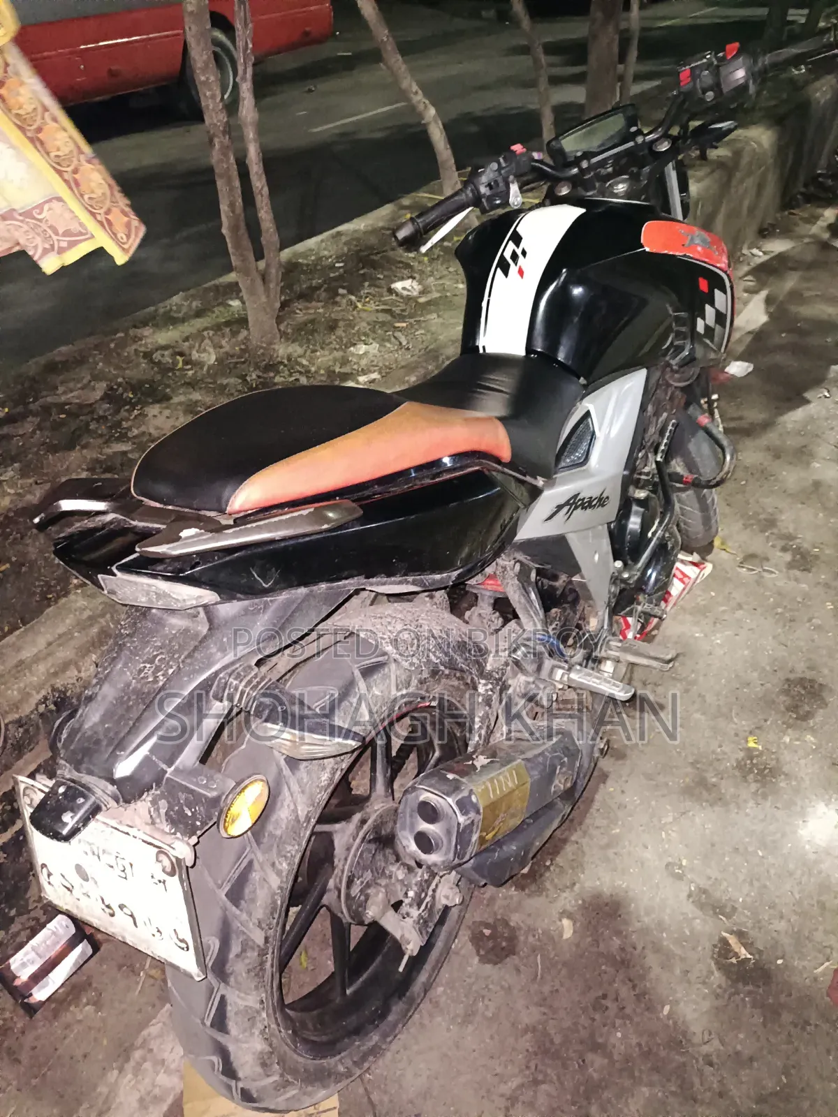 TVS Apache RTR 160 4V 2020 Black