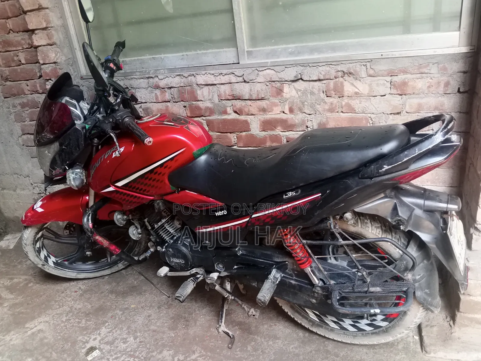 Hero Ignitor 125 Techno 2017 Red