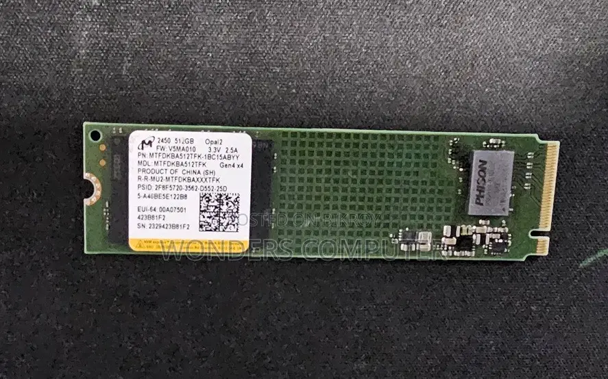 Phison 512GB M.2 NVMe Gen4 High-Performance 1 Year Warranty