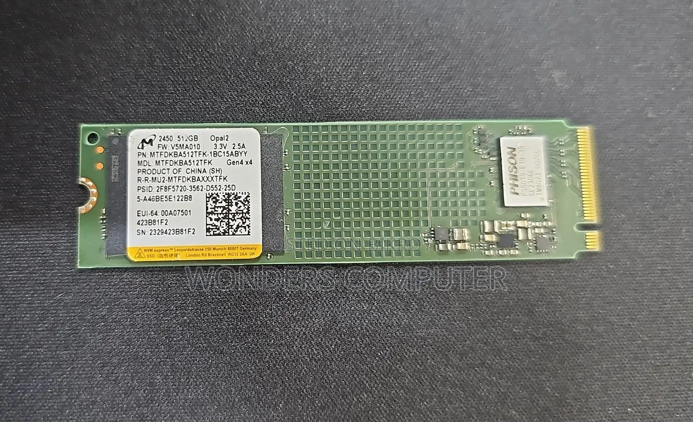 Phison 512GB M.2 NVMe Gen4 High-Performance 1 Year Warranty