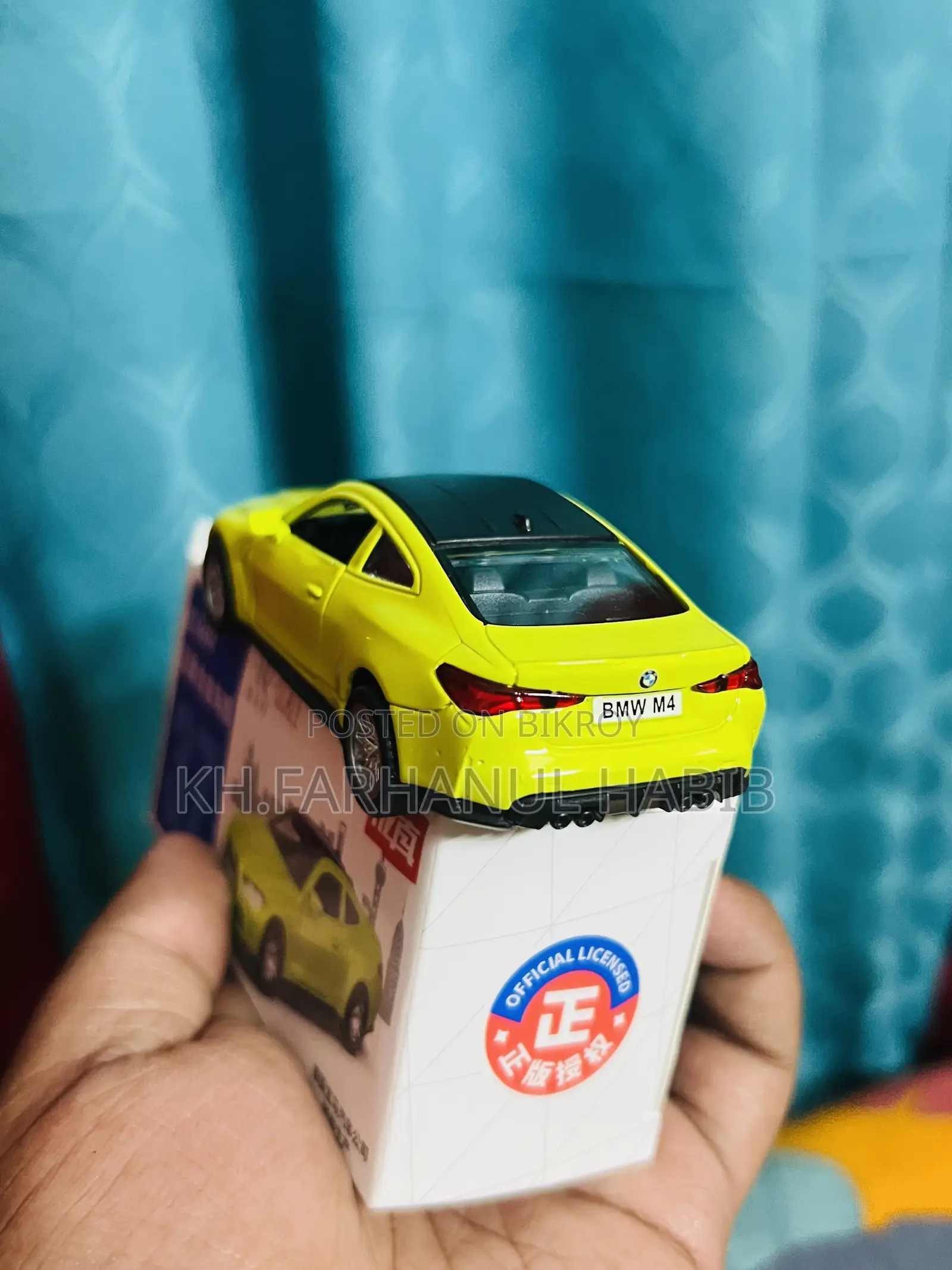 বিএমডব্লিউ এম৪ ১:৪২ ডাইকাস্ট অফিসিয়াল লাইসেন্সড