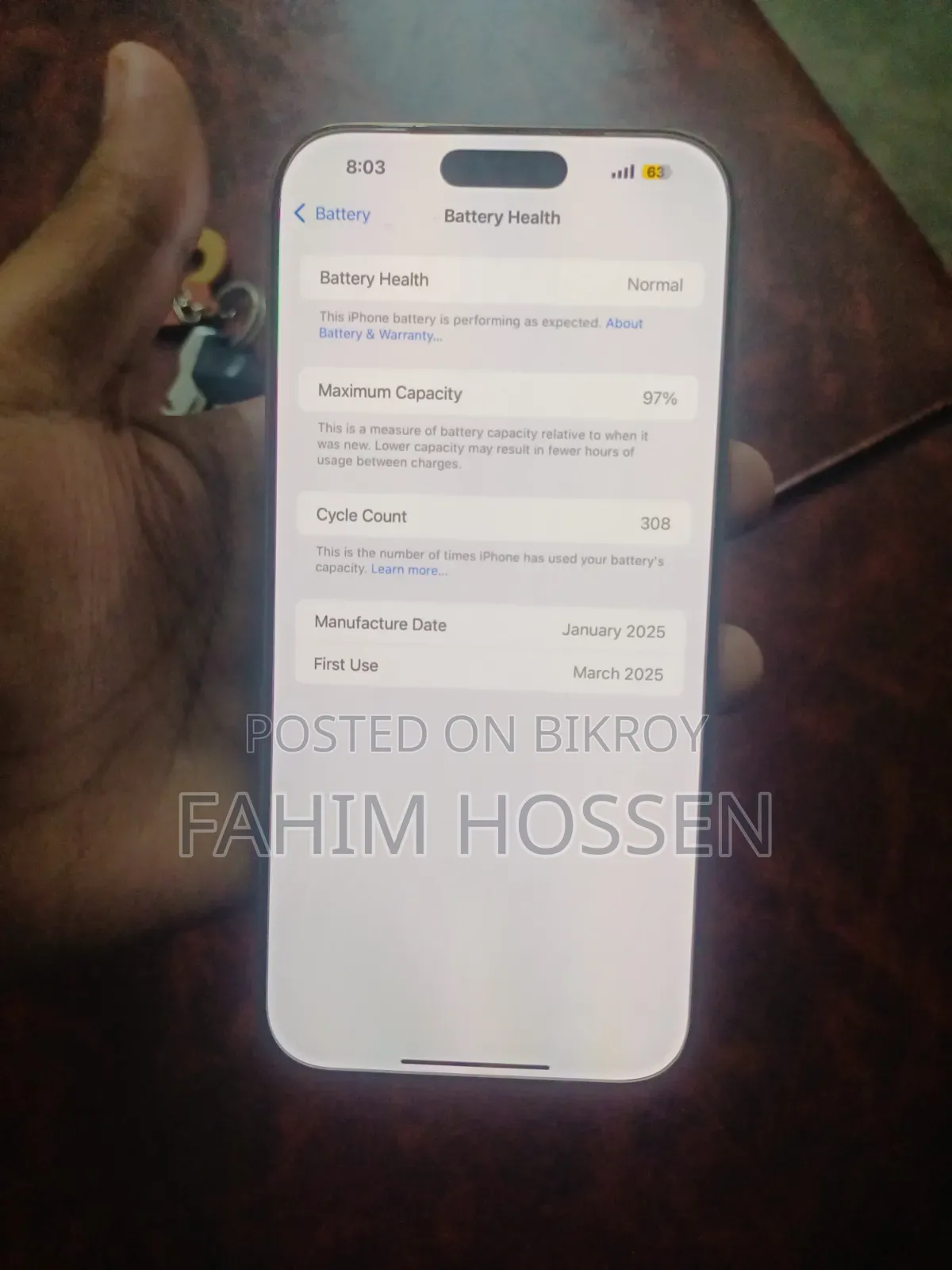 Apple iPhone 16 Pro Max 256 GB White