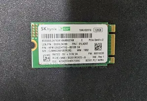 SK Hynix 128GB PCIe NVMe M.2 SSD 1 Year Warranty