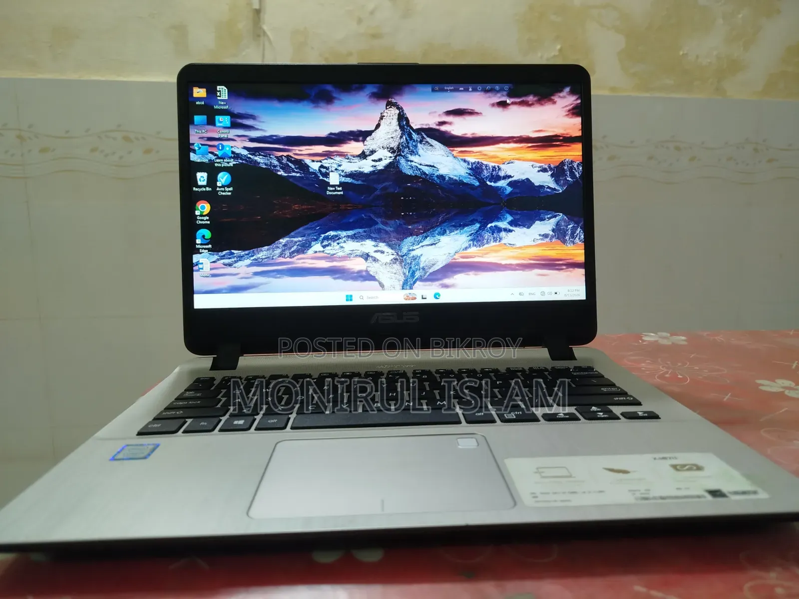 Laptop Asus Vivobook 14 4GB Intel Core i5 SSD 256GB