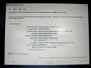 Laptop Asus Vivobook 14 4GB Intel Core i5 SSD 256GB