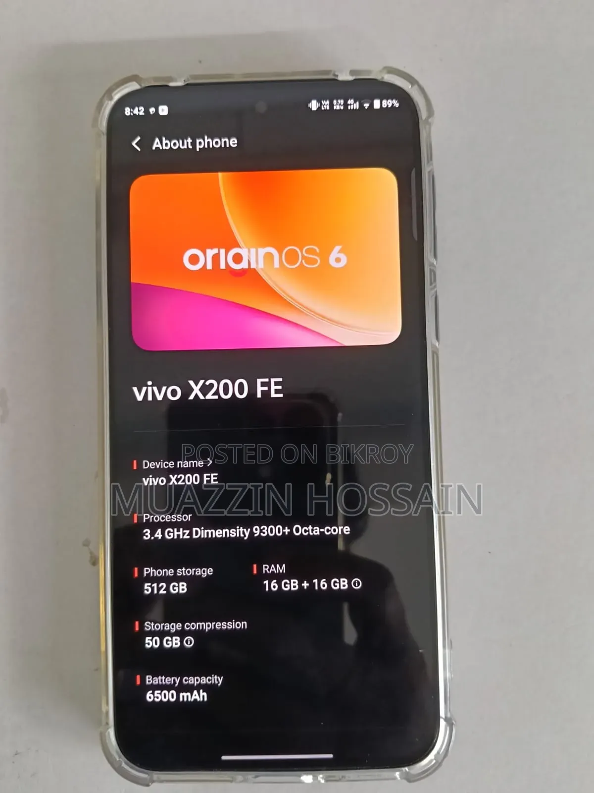 Vivo X200 Fe 512 GB