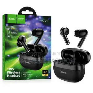 Hoco MMJ-24 TWS Wireless Earbuds Bluetooth 6.0 – Hi-Fi Audio