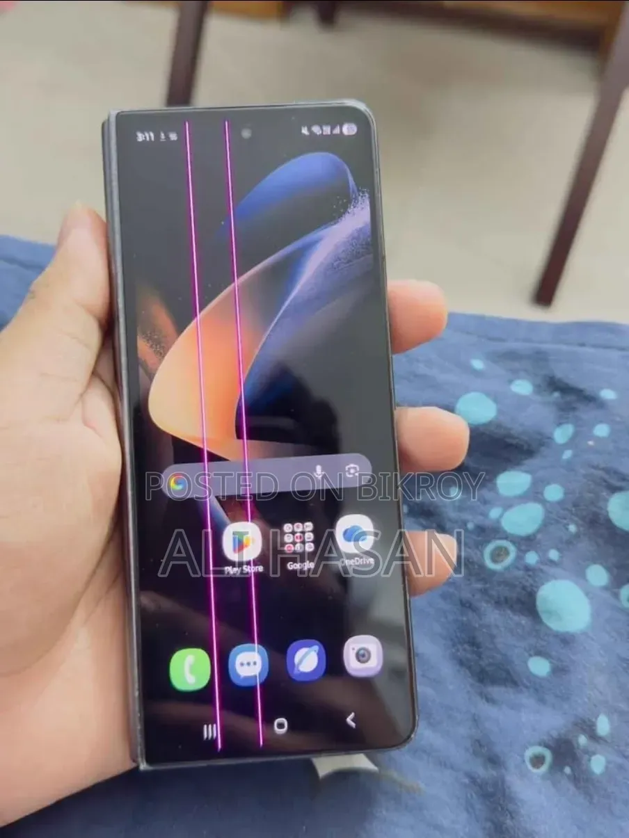 স্যামসাং গ্যালাক্সি জেড ফোল্ড৪ ২৫৬ জিবি কালো