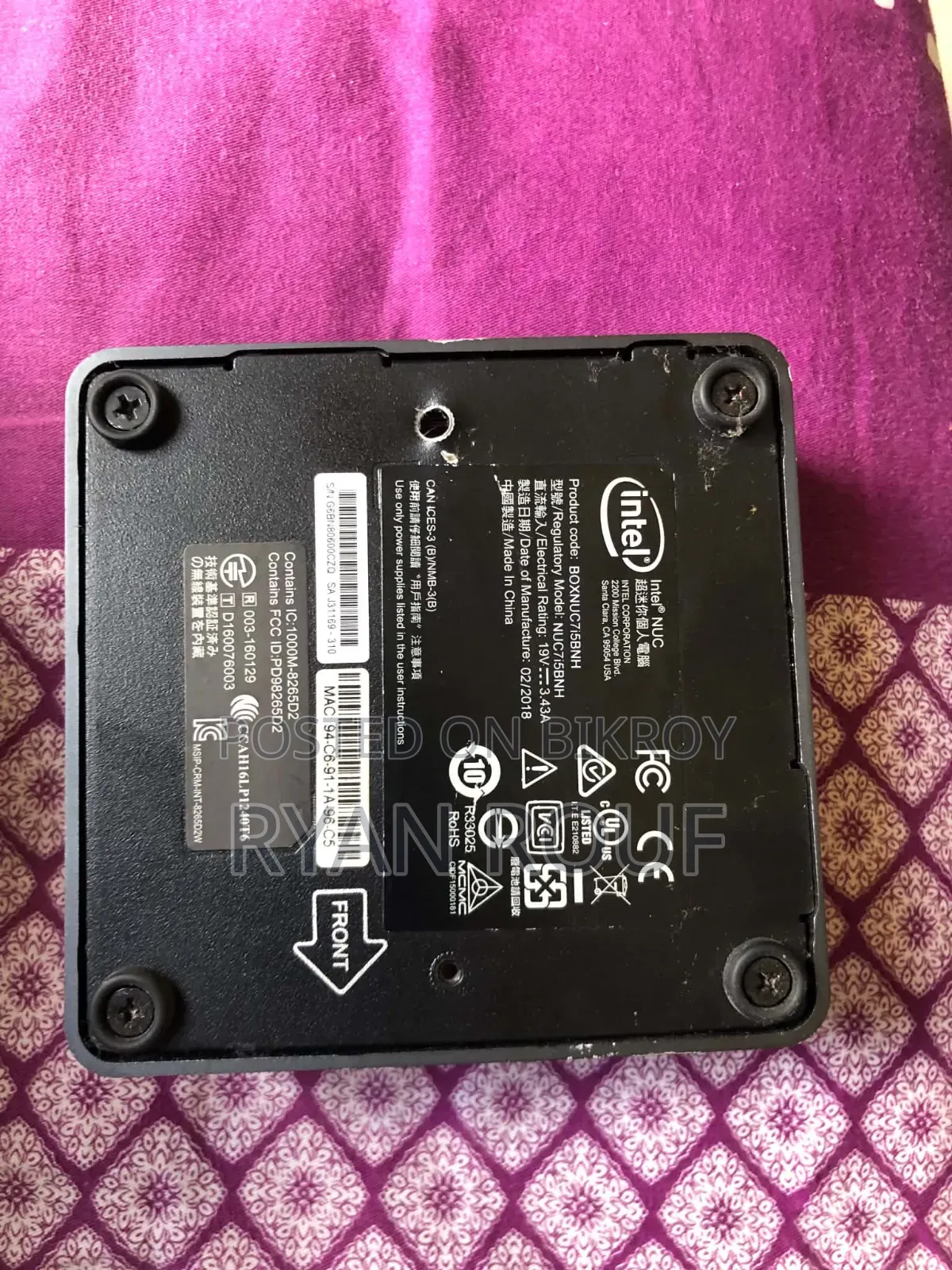 ল্যাপটপ 8GB Intel Core i5 SSD 128GB