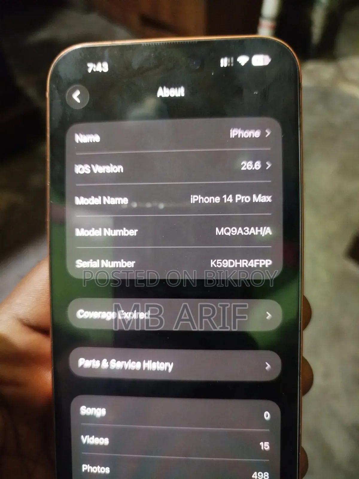 Apple iPhone 14 Pro Max 256 GB Black