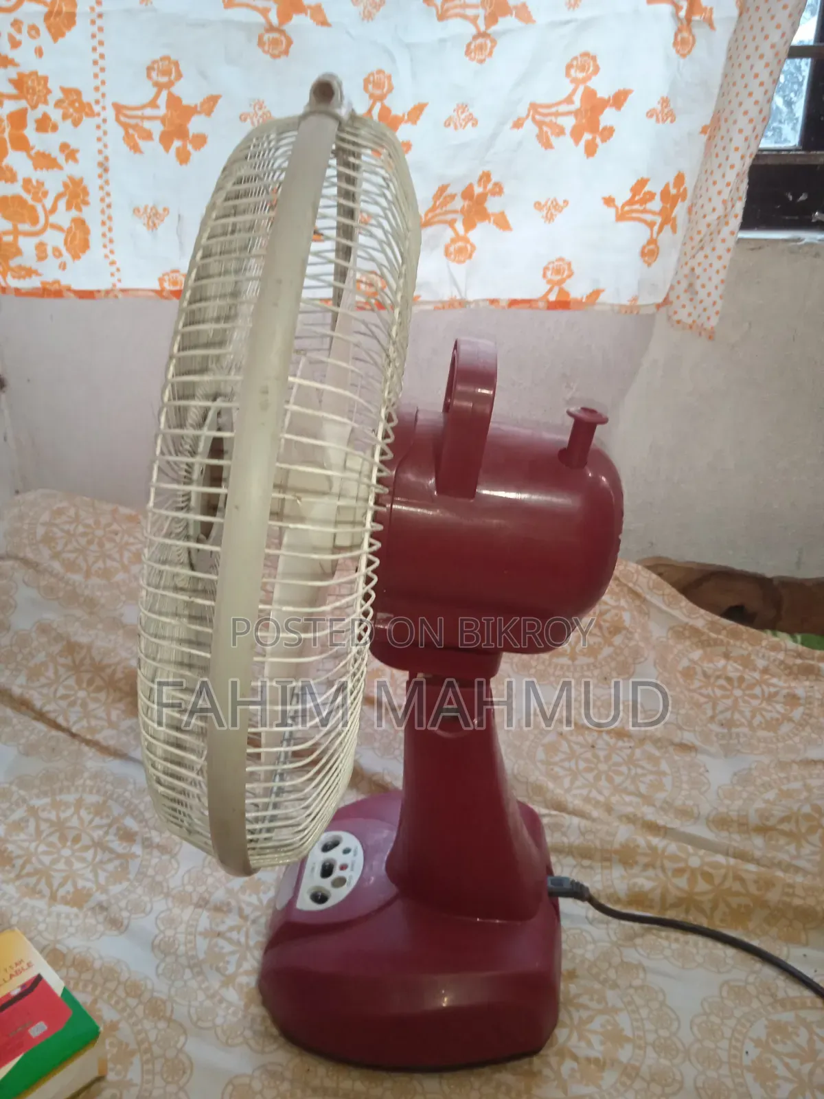 Defender Fresh 5 Hours Backup Charge Fan New Battery for Sale