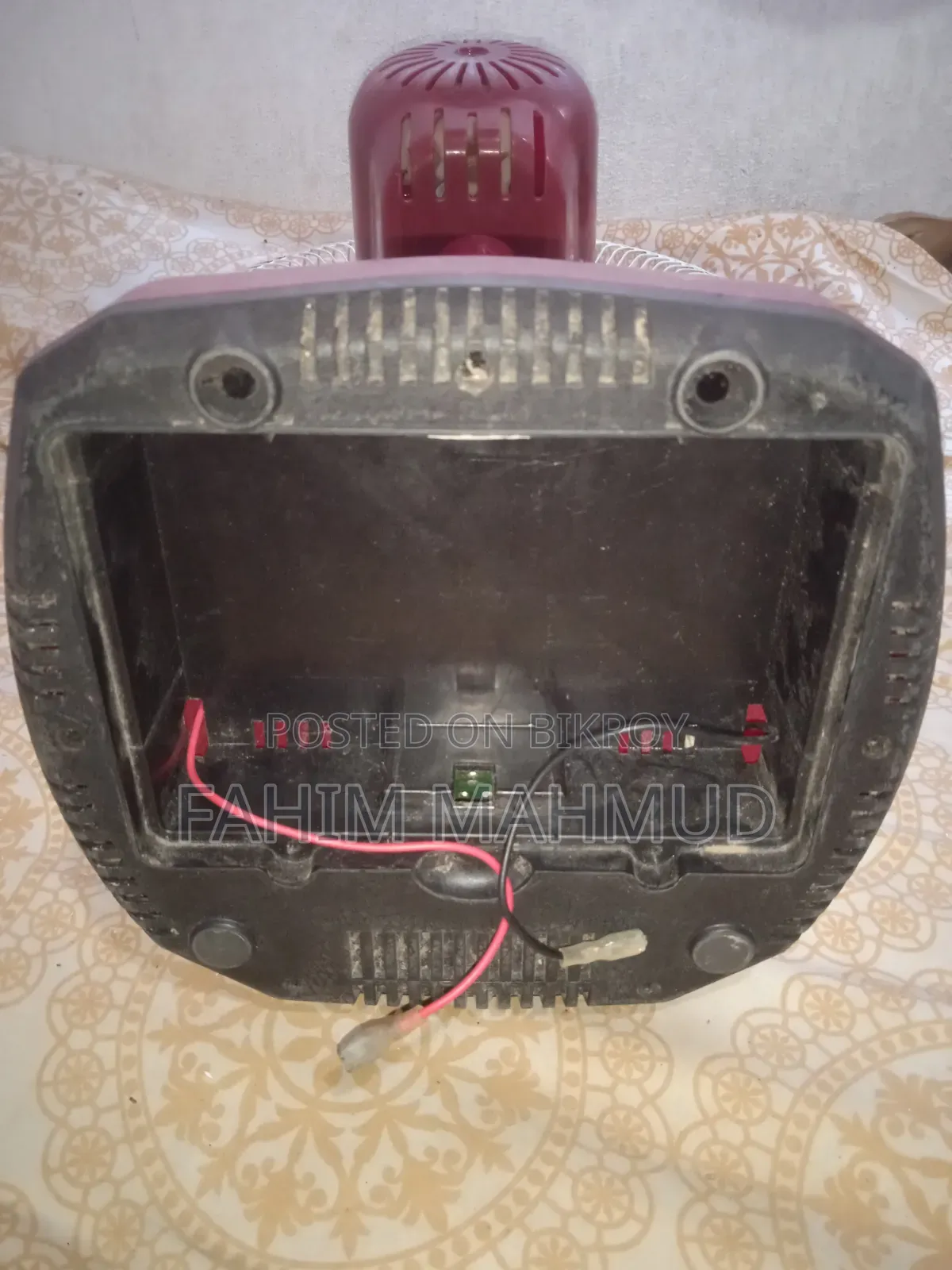 Defender Fresh 5 Hours Backup Charge Fan New Battery for Sale