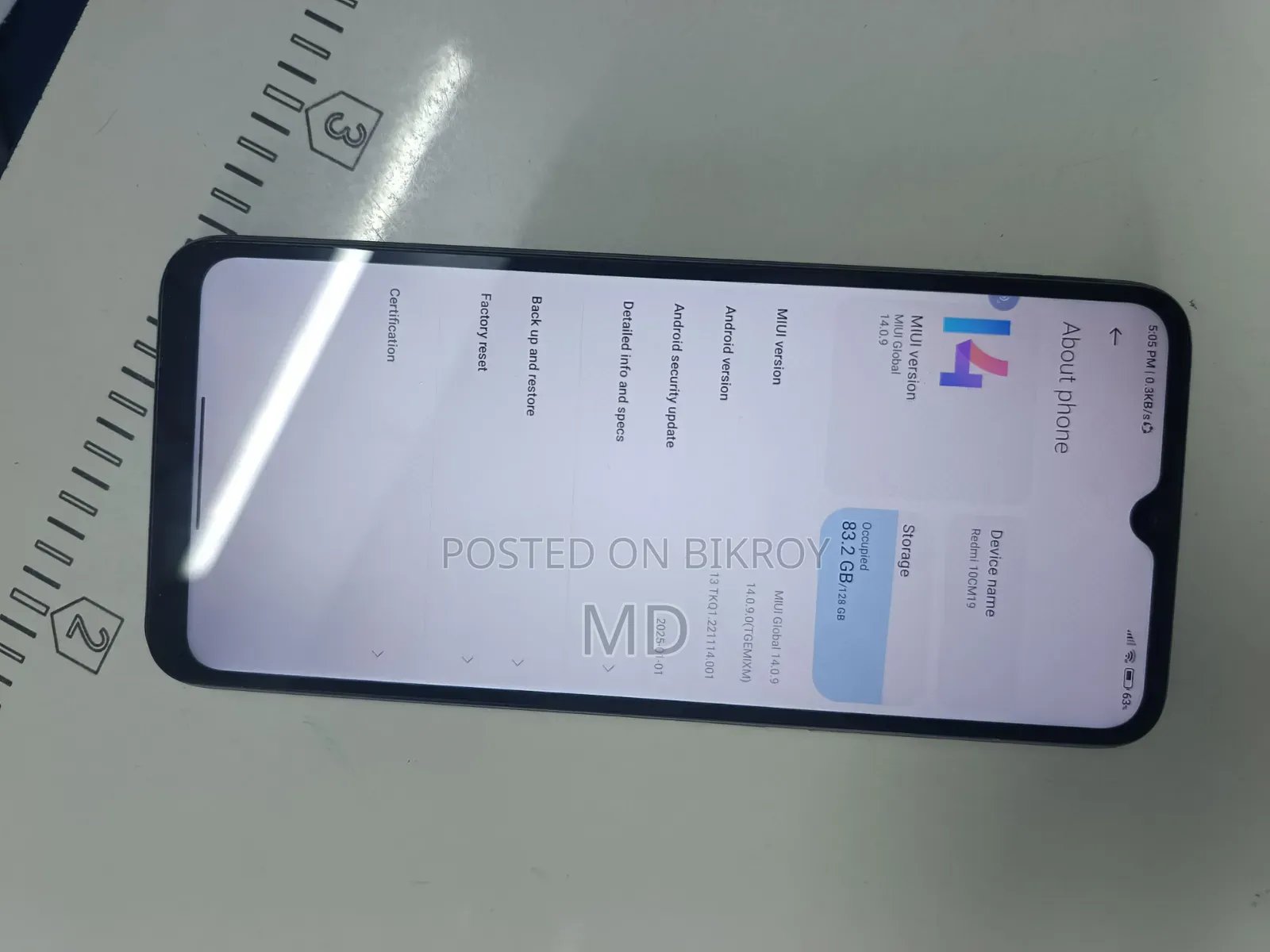 Xiaomi Redmi 10C 128 GB Black