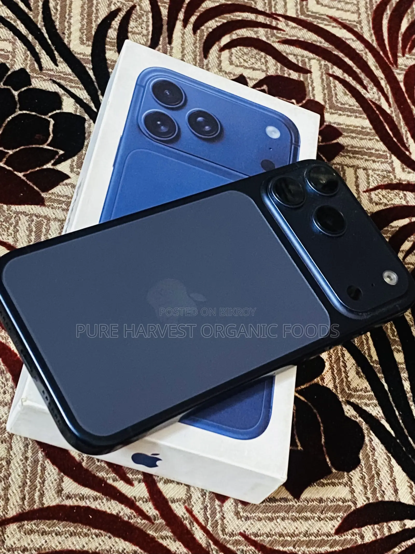 Apple iPhone 17 Pro Max 1 TB Blue This is a replica phone