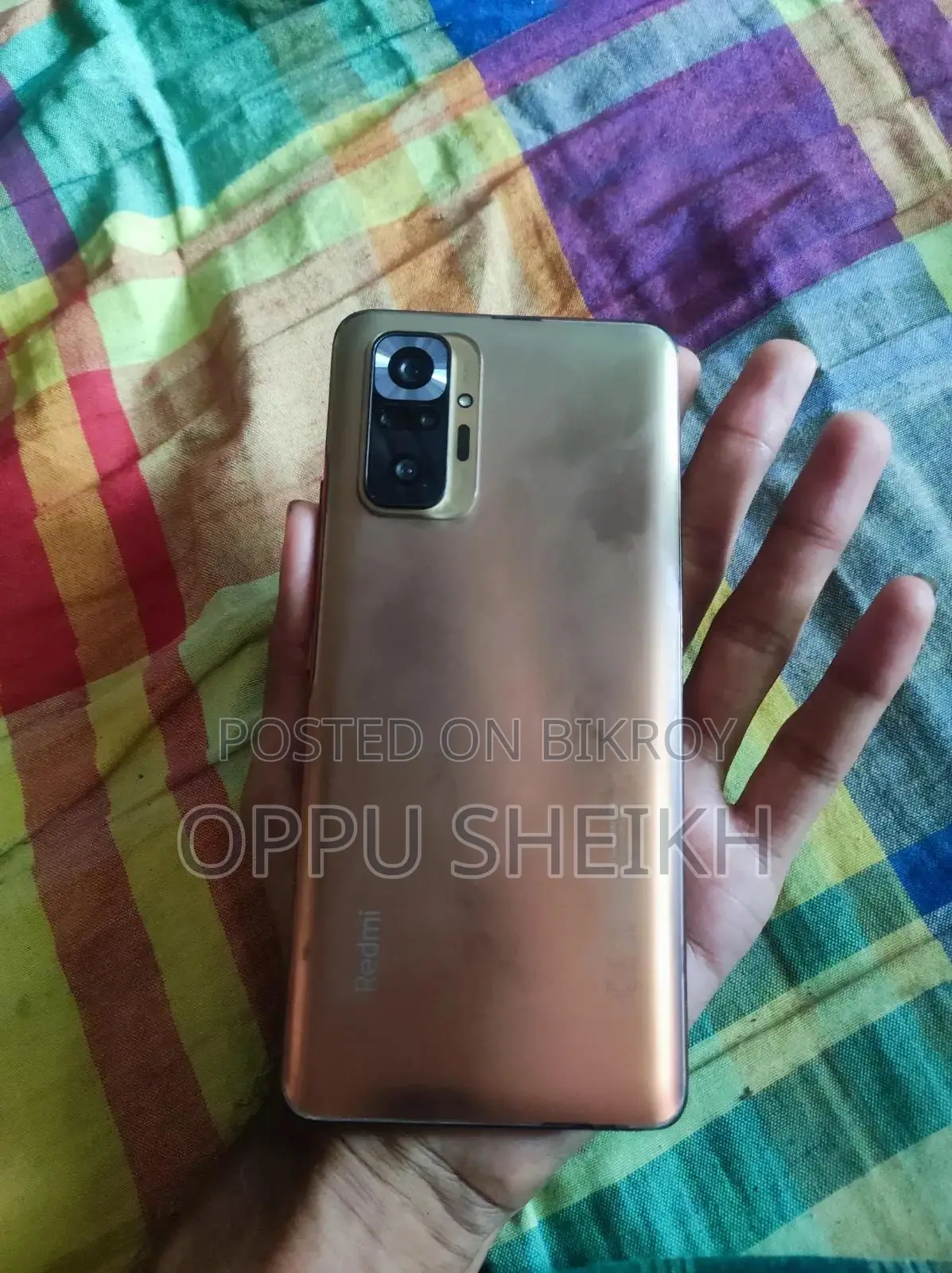 Xiaomi Redmi Note 10 Pro Max 128 GB Gold