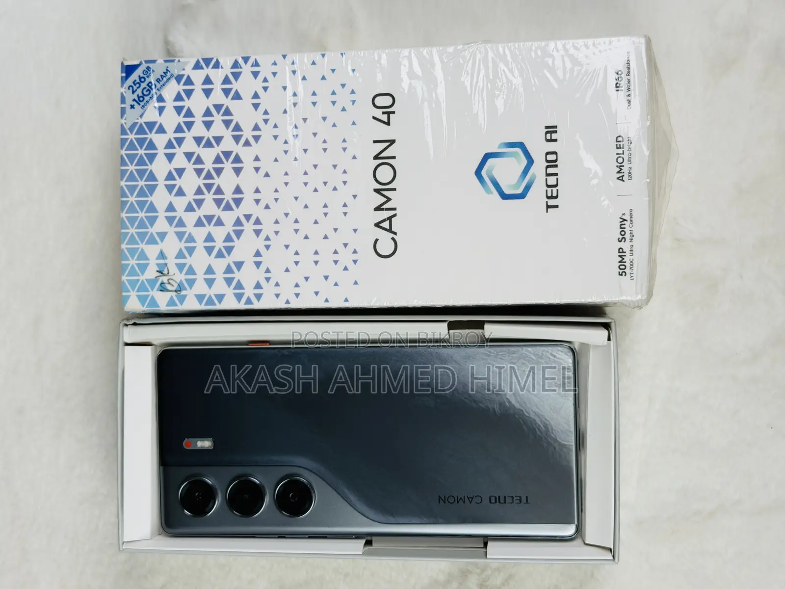 Tecno Camon 40 256 GB Black