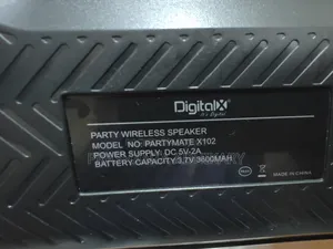 Speaker DigitalX Partymate X102 Portable Multimedia Speaker