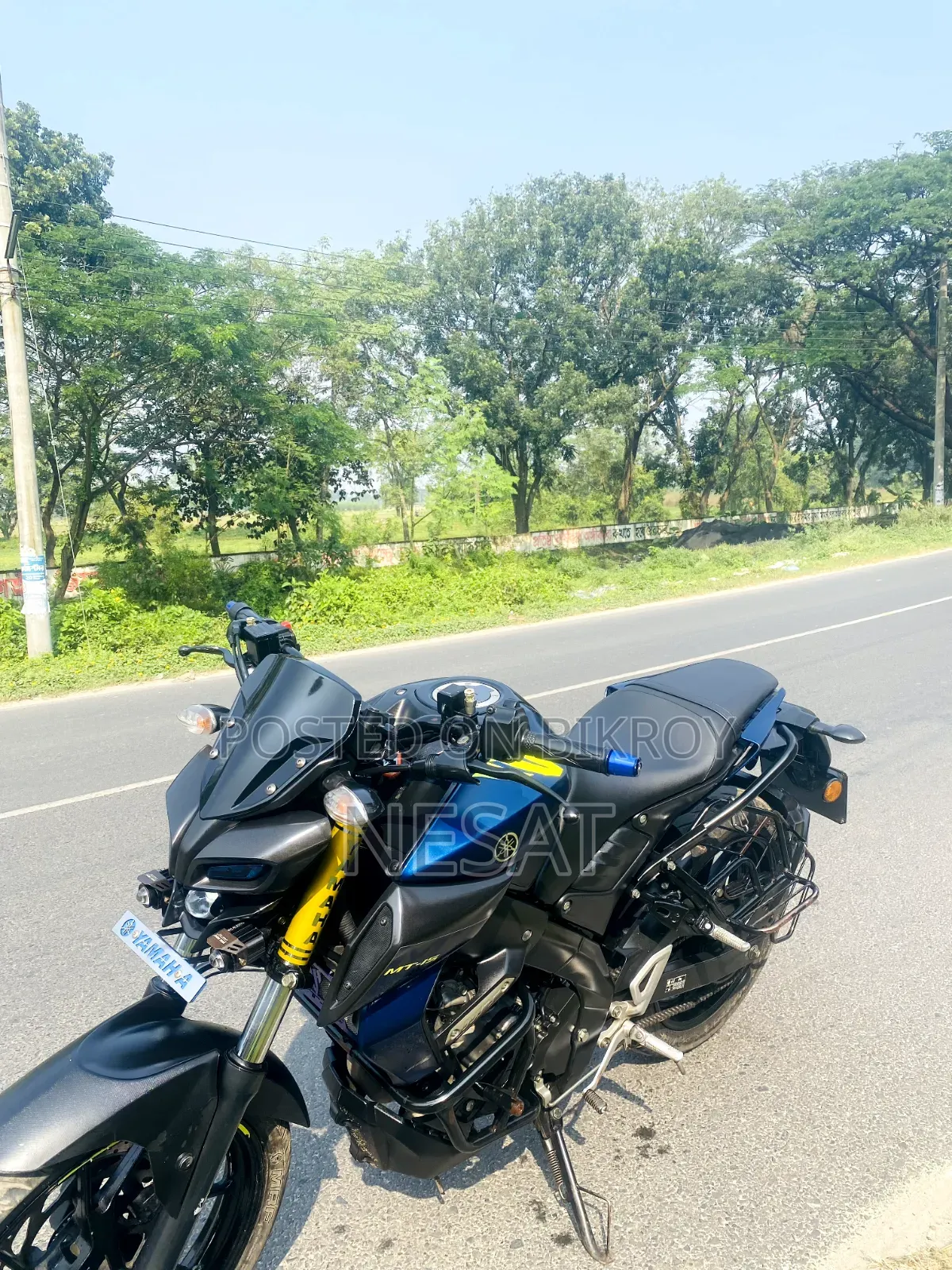 ইয়ামাহা এমটি-১৫ ২০২২ নীল