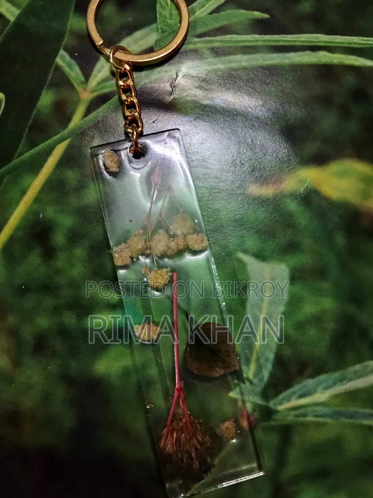 হ্যান্ডমেইড রেজিন কী রিং