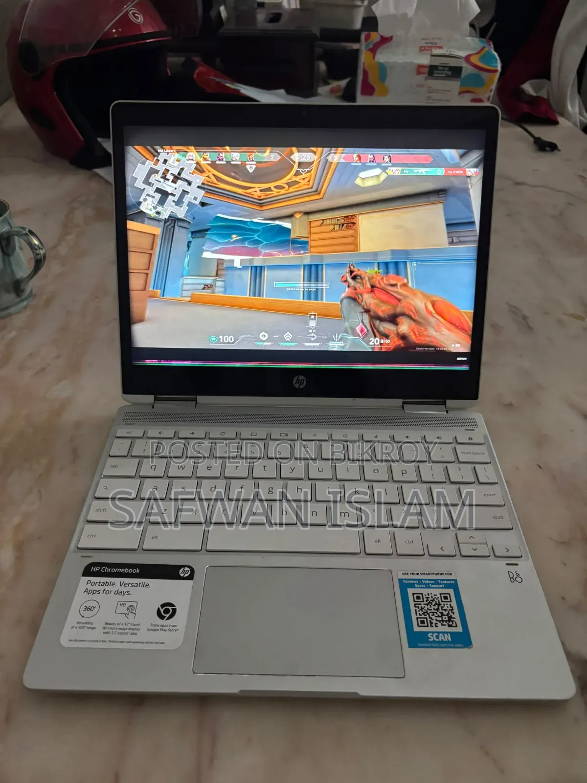 Laptop HP Chromebook 4GB HDD 256GB