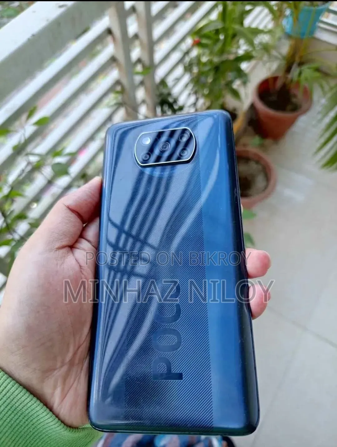 শাওমি পোকো এক্স৩ এনএফসি ১২৮ জিবি ব্লু