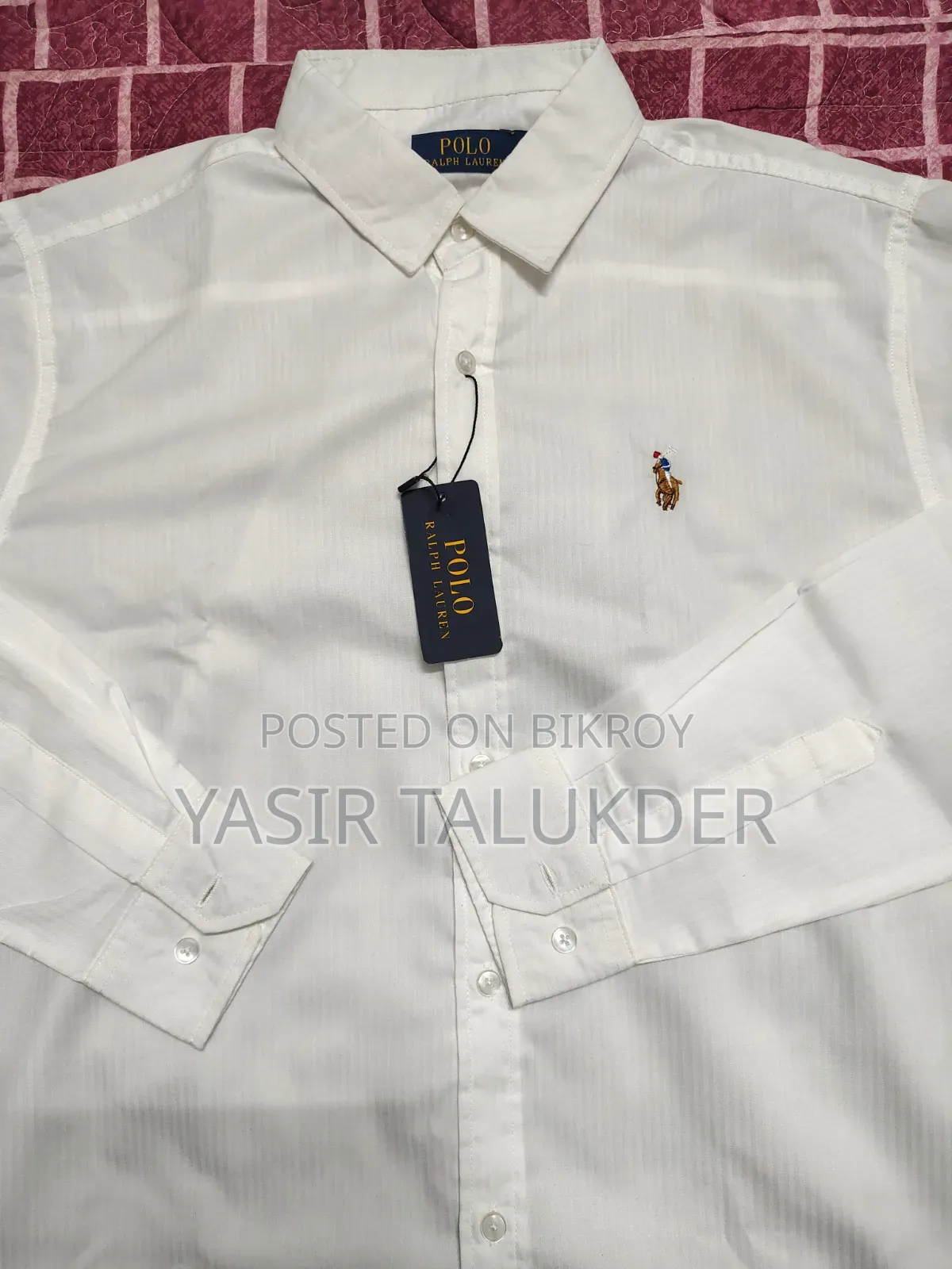 প্রিমিয়াম কোয়ালিটি ফরমাল হোয়াইট শার্ট পিওর কটন