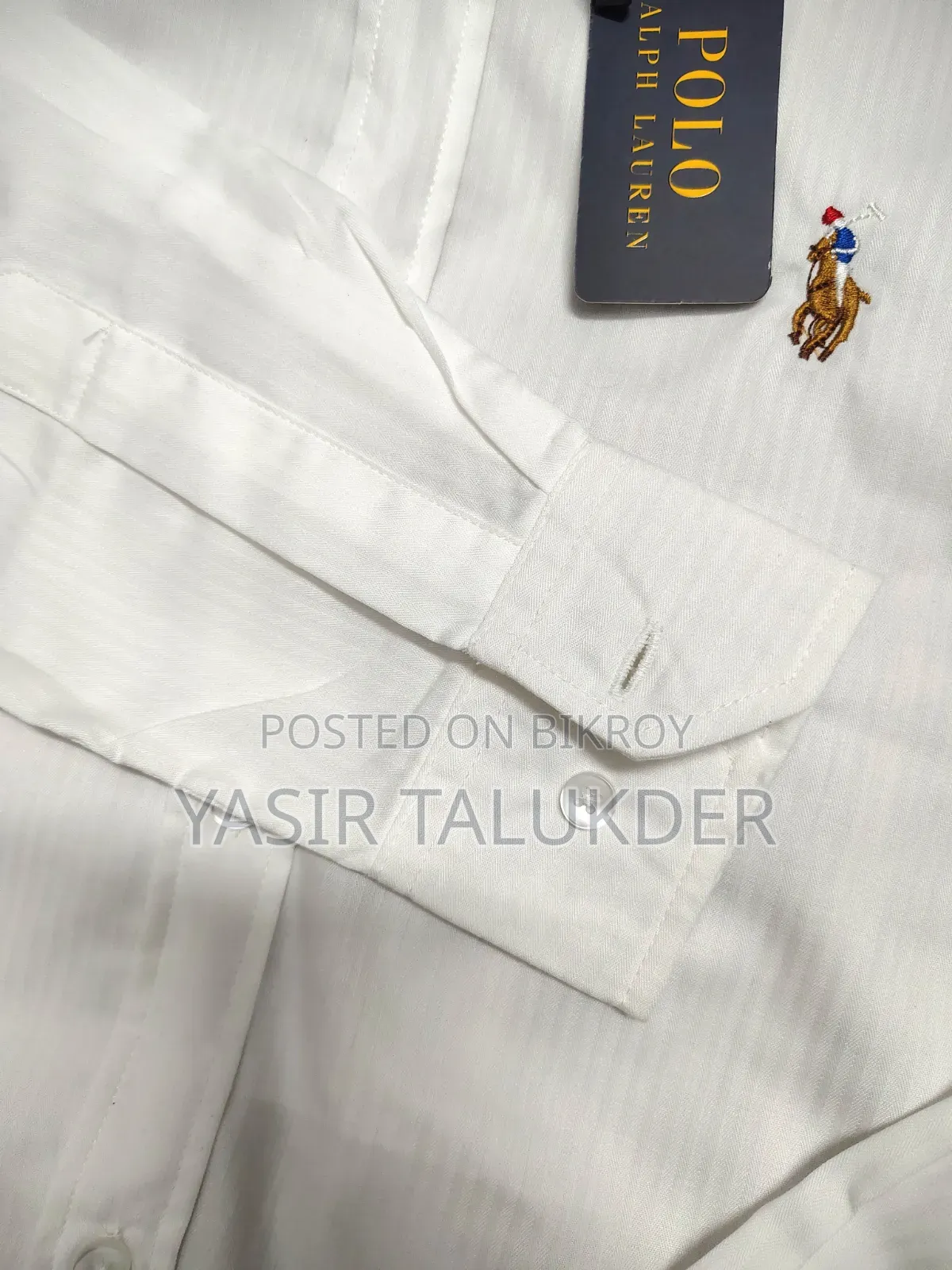প্রিমিয়াম কোয়ালিটি ফরমাল হোয়াইট শার্ট পিওর কটন