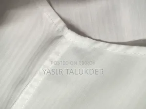 প্রিমিয়াম কোয়ালিটি ফরমাল হোয়াইট শার্ট পিওর কটন
