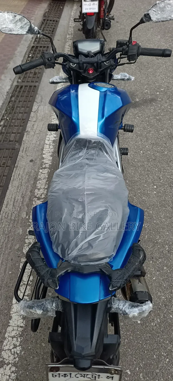 New TVS Apache RTR 160 4V 2020 Blue