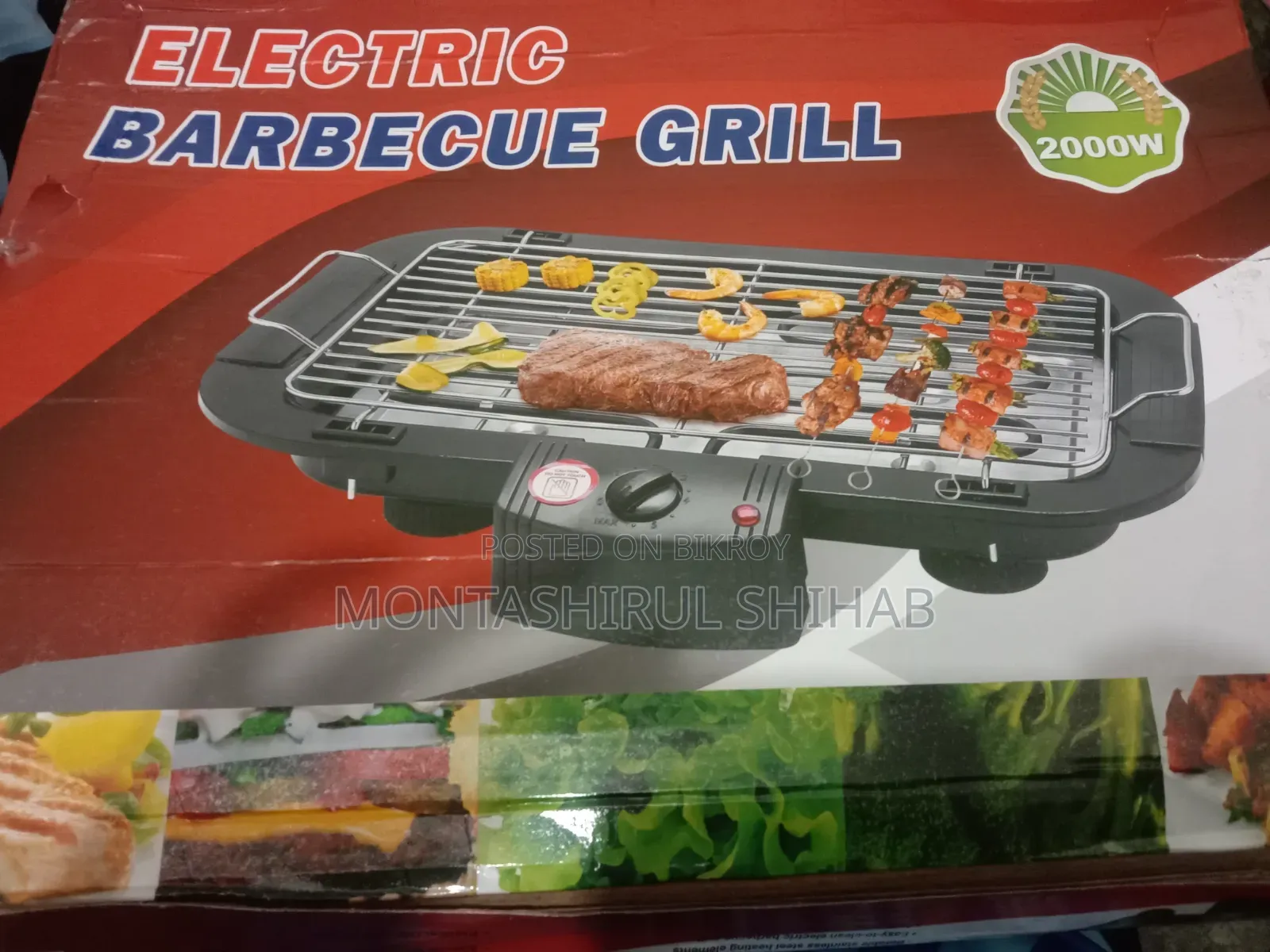 Electric Barbecue Grill