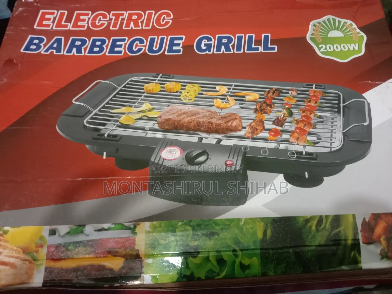 Electric Barbecue Grill