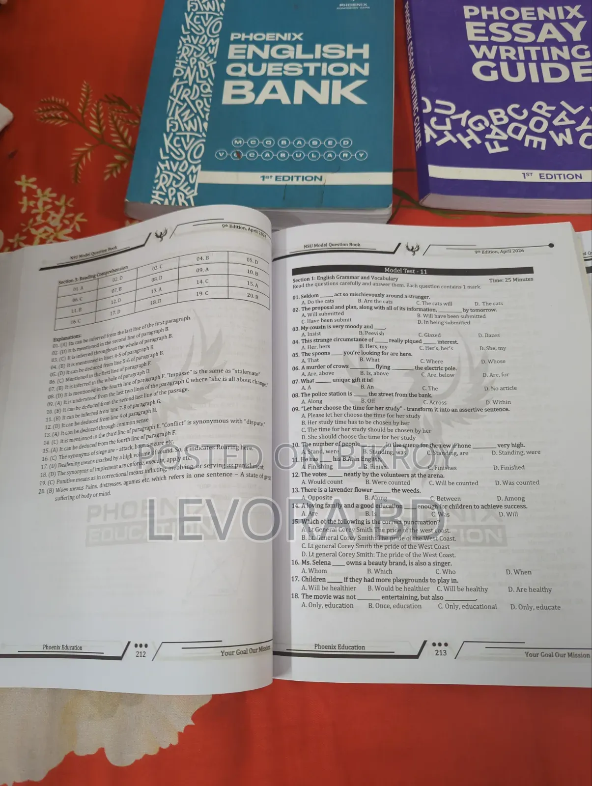 Private University Admission Books