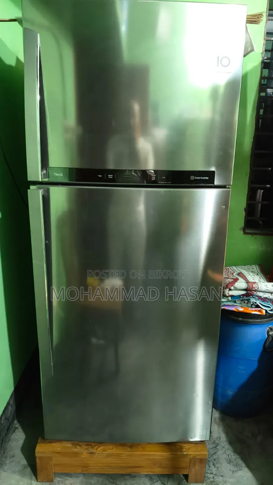 LG 2b432hlhl Capacity 437 Liters, This Refrigerator Will Be Sold.