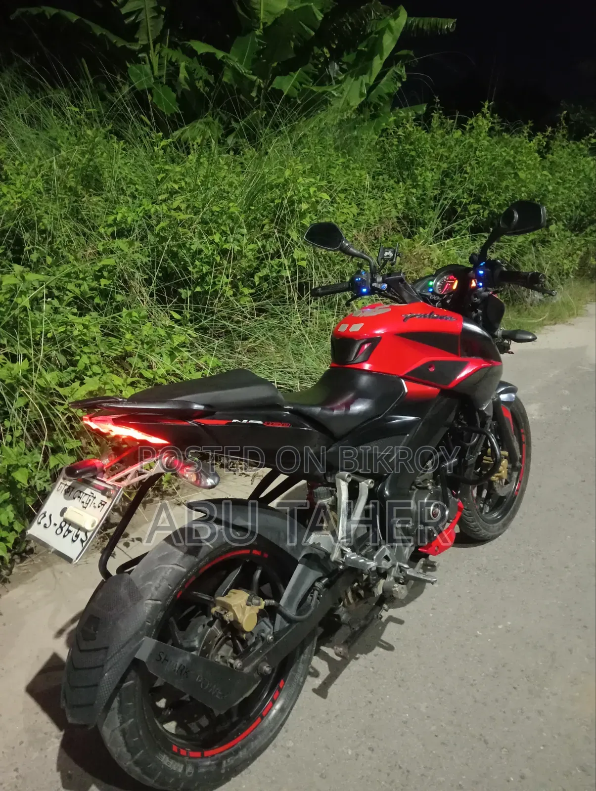 Bajaj Pulsar NS 160 2020 Red
