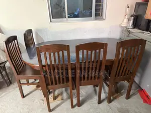 আসল সেগুন কাঠের ডাইনিং টেবিল