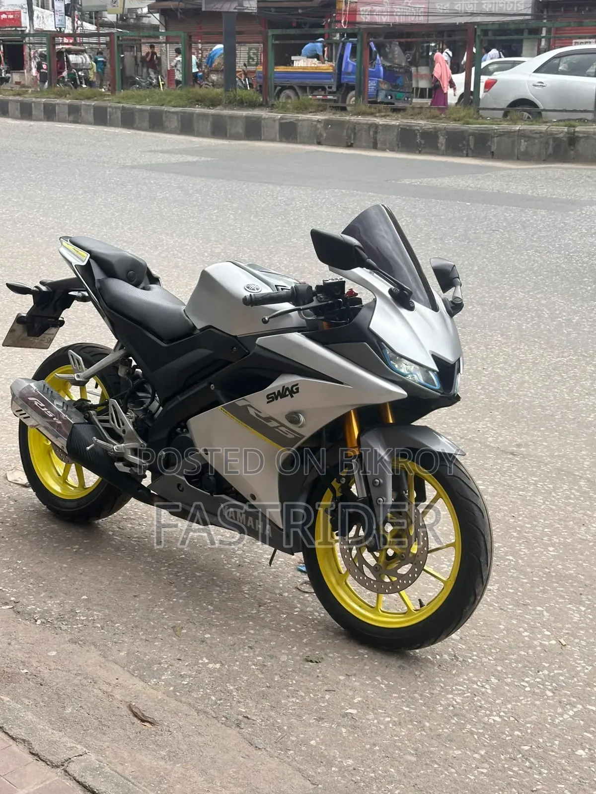 Yamaha R15 V3 2021 Gray